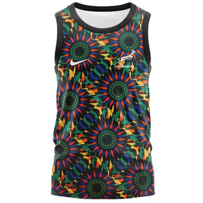 South Africa Springboks 2025 Pre Match Singlet