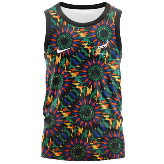 South Africa Springboks 2025 Pre Match Singlet
