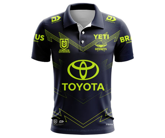 North Queensland Cowboys 2025 Northern Lights Polo Shirt