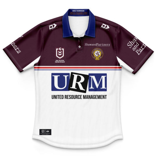 Manly Warringah Sea Eagles 2026 Kids Home Polo Shirt