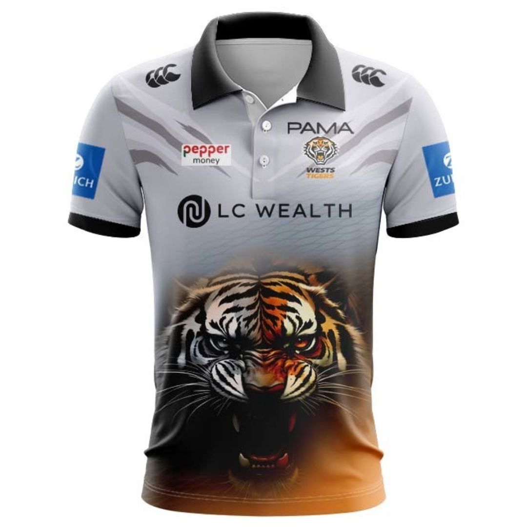 Wests Tigers 2026 Coaches Polo Shirt