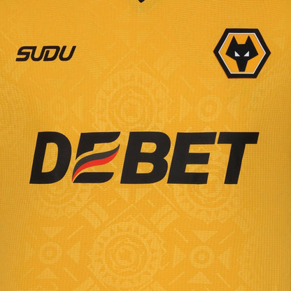 Wolverhampton Wanderers 2025/26 Player's Edition Home Jersey Shirt