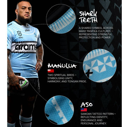 Cronulla Sutherland Sharks 2025 Pasifika Jersey