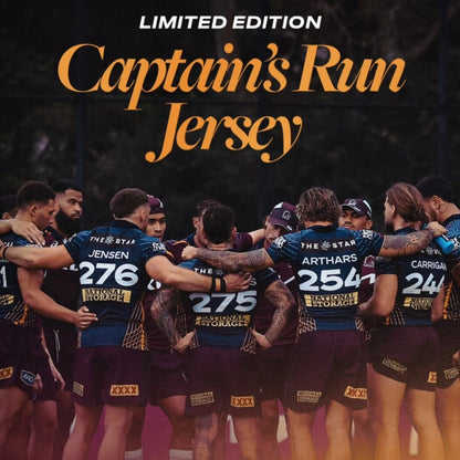 Brisbane Broncos 2025 Captains Run Jersey