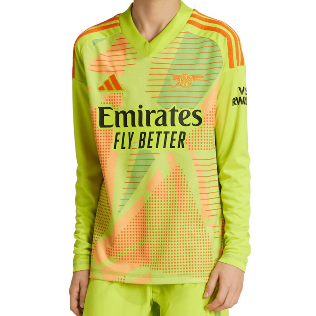 Arsenal Gunners 2024/25 Long Sleeve Goalkeeper Jersey Shirt