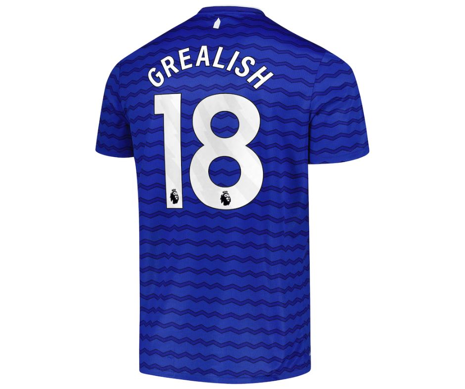 Everton 2025/26 Grealish # 18 Home Jersey Shirt