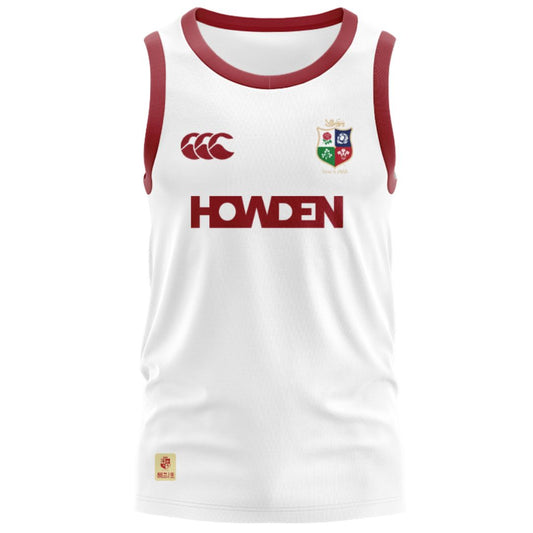 British & Irish Lions 2025 White Training Singlet