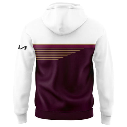Brisbane Broncos 2025 Premiers Hoodie - Maroon