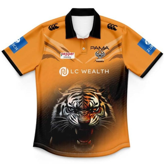 Wests Tigers 2026 Kids Training Polo Shirt
