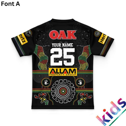 2025 Penrith Panthers Kids Indigenous Jersey