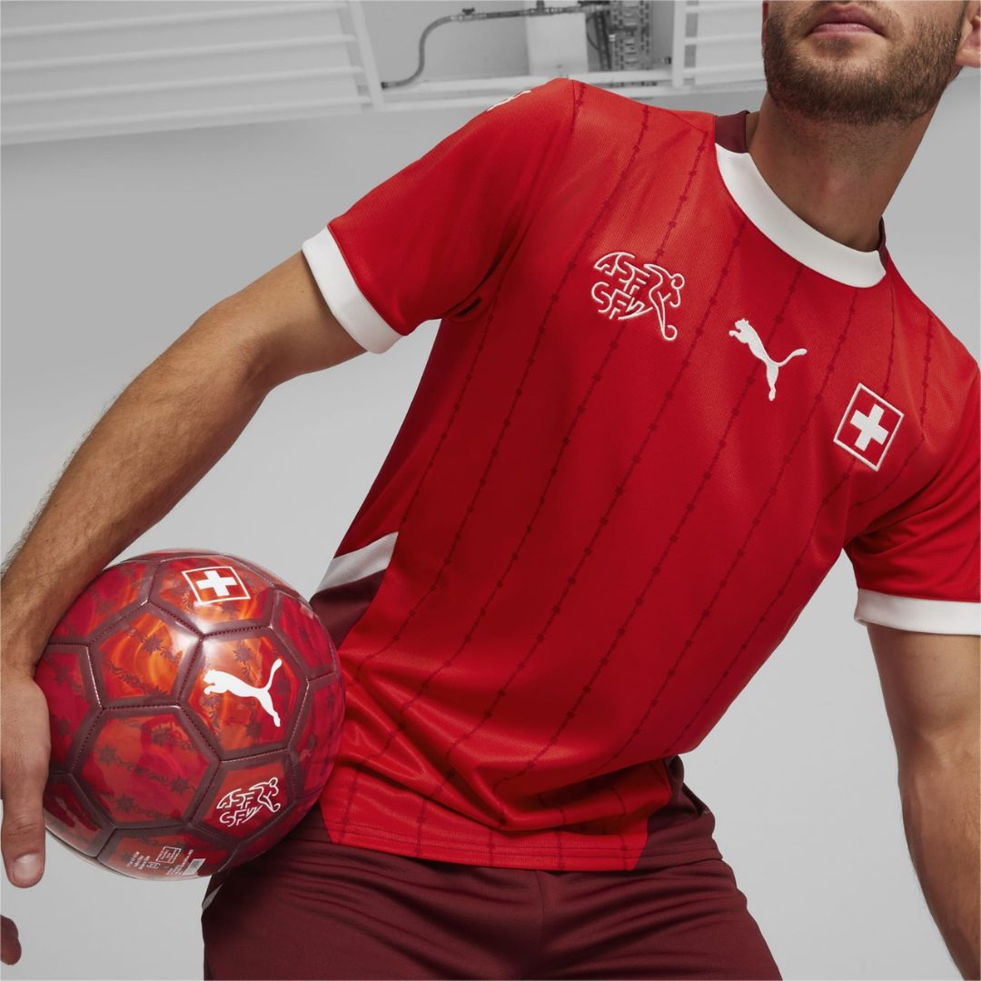 Switzerland Euro 2024 Home Jersey Shirt