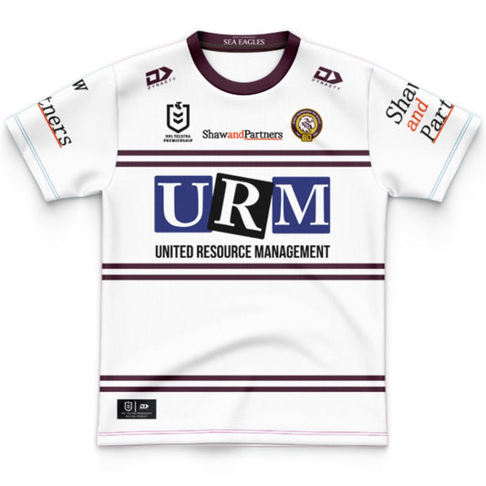 Manly Warringah Sea Eagles 2026 Kids Away Jersey