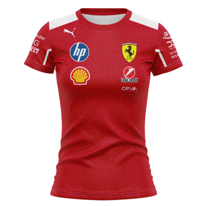 Scuderia Ferrari 2025 Women's Team Shirt