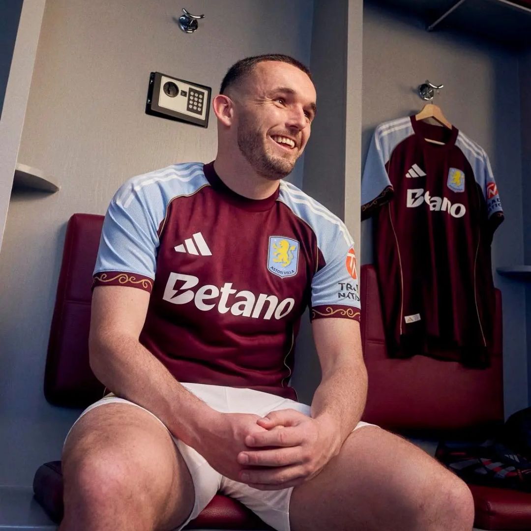 Aston Villa 2025/26 Home Jersey Shirt