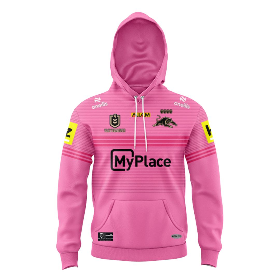 2024 Penrith Panthers Premiers 4 In a Row Kids Hoodie