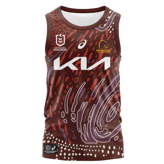 Brisbane Broncos 2024 Indigenous Singlet