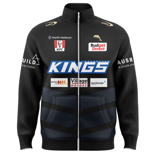 Redcliffe Dolphins 2025 Coaches Training Jacket with Zipper