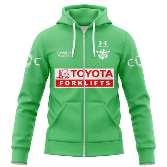 Canberra Raiders 2026 Home Hoodie with Zipper