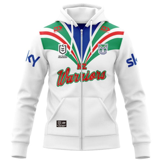 2024 New Zealand Warriors Heritage Hoodie with Zipper