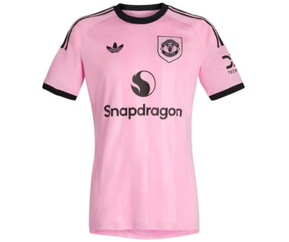 Manchester United 2025/26 Goalkeeper Pink Jersey Shirt Kit # 6