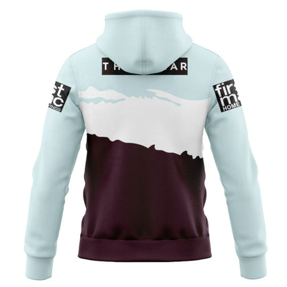 Brisbane Broncos Alternate Retro Hoodie with Zipper