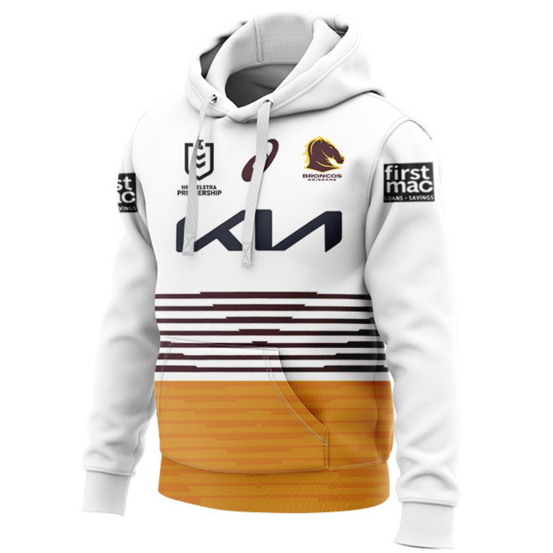 2023 Brisbane Broncos Away Hoodie