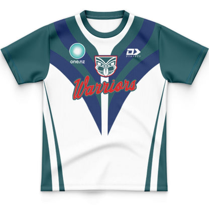 New Zealand Warriors 2025 Kids Dear Warrior Training Jersey