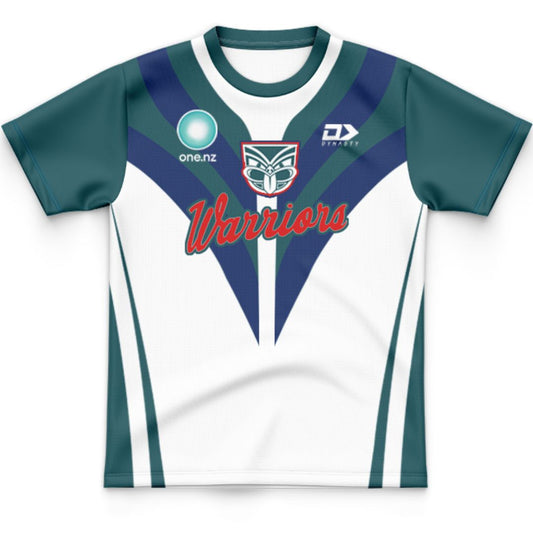 New Zealand Warriors 2025 Kids Dear Warrior Training Jersey