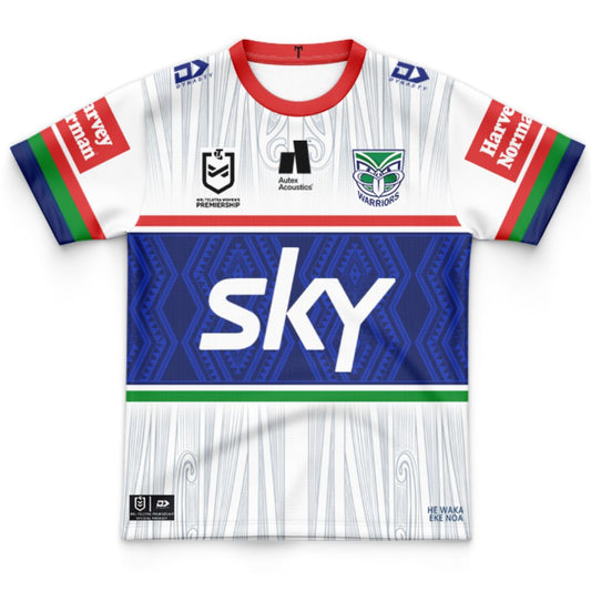 New Zealand Warriors 2025 Kids Alternate Away Jersey