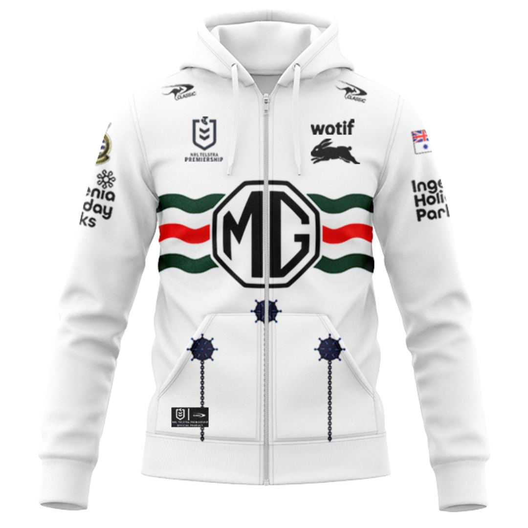 South Sydney Rabbitohs 2025 ANZAC Hoodie with Zipper