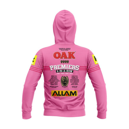 2024 Penrith Panthers Premiers 4 In a Row Kids Hoodie