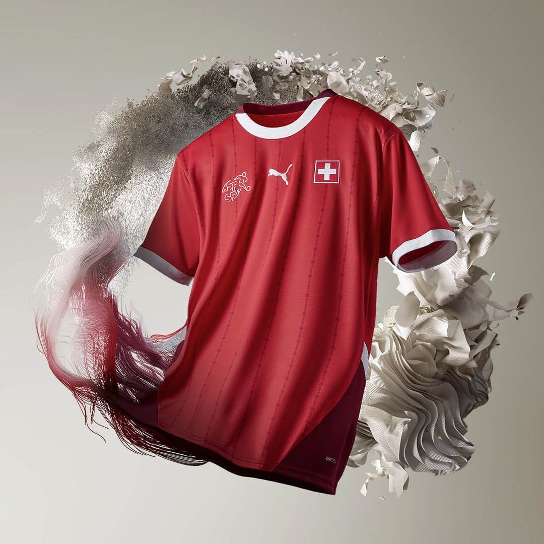 Switzerland Euro 2024 Home Jersey Shirt