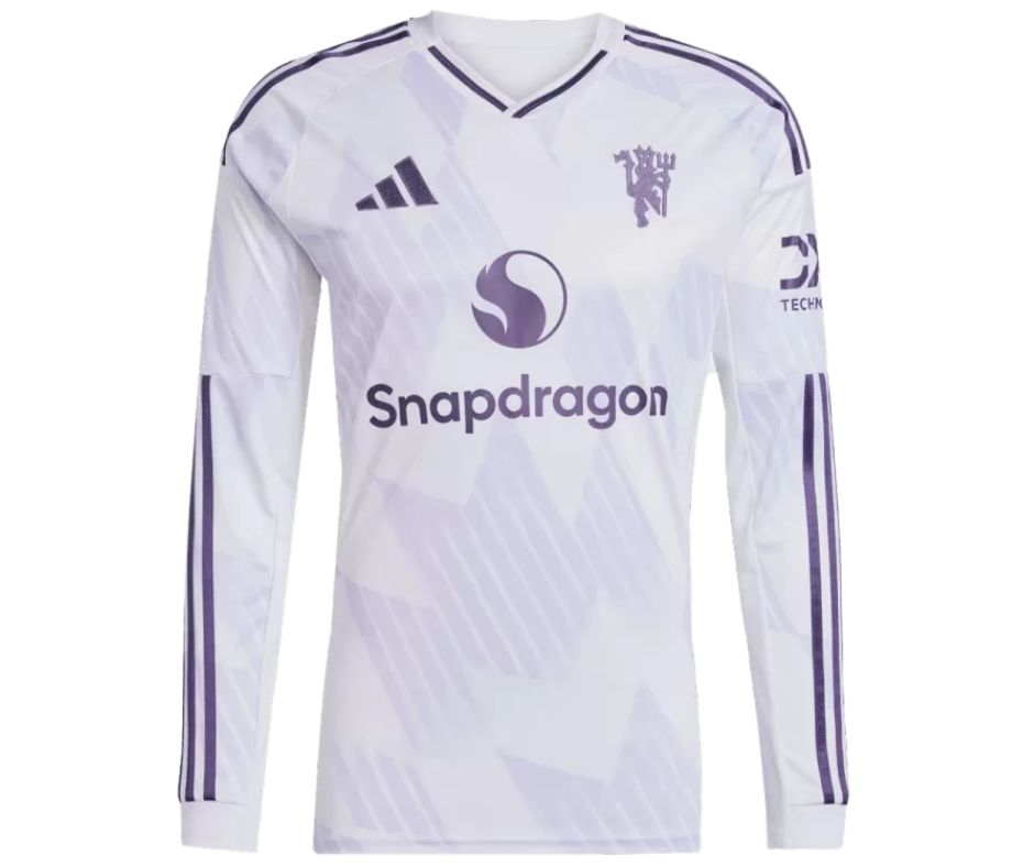 Manchester United 2025/26 Long Sleeve Away Jersey Shirt