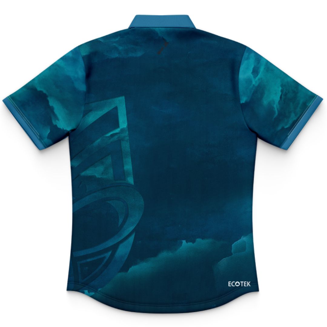 New Zealand Warriors 2025 Kids Pounamu Polo Shirt