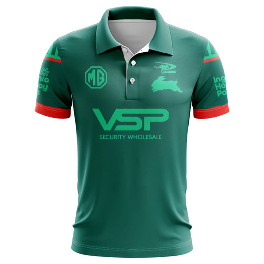 South Sydney Rabbitohs 2025 Captains Run Polo Shirt