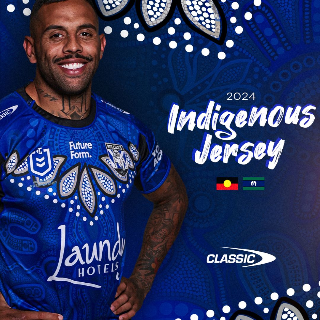 2024 Canterbury Bankstown Bulldogs Indigenous Jersey