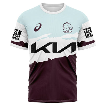 Brisbane Broncos 2024 Captains Run Jersey