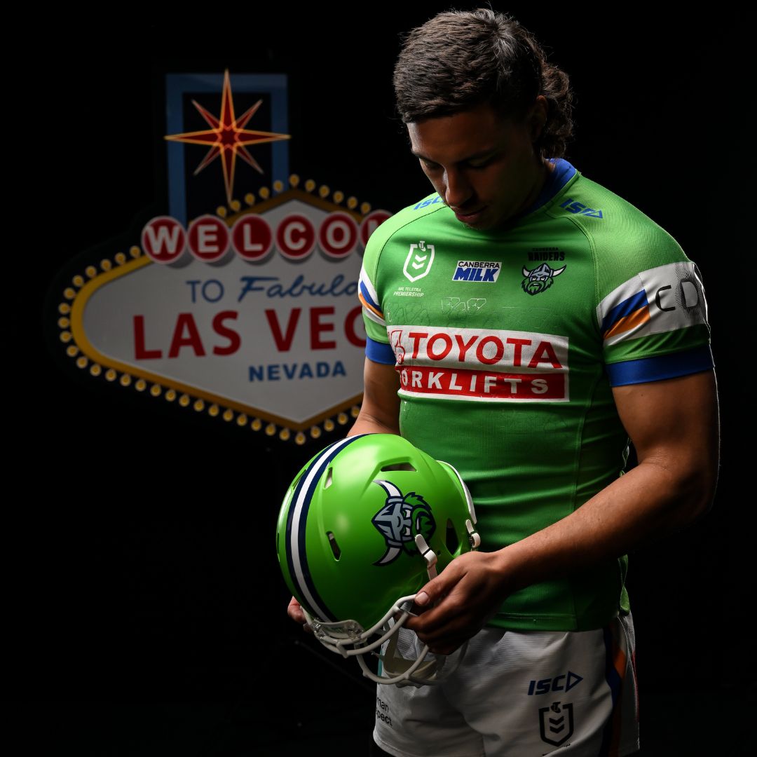 Canberra Raiders 2025 Home Jersey