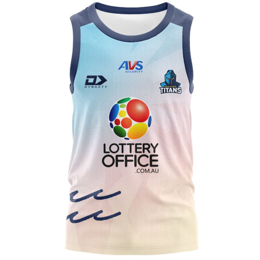 Gold Coast Titans 2026 Sunset Training Singlet