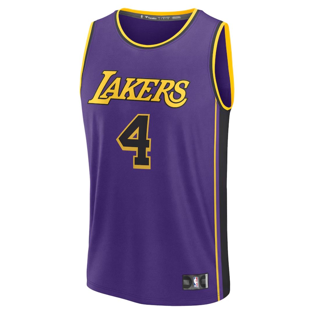 Los Angeles Lakers 2024/25 Dalton Knecht #4 Away Jersey