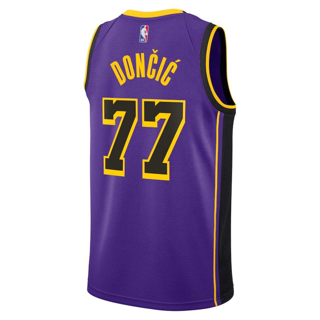 Los Angeles Lakers 2024/25 Luka Dončić #77 Away Jersey