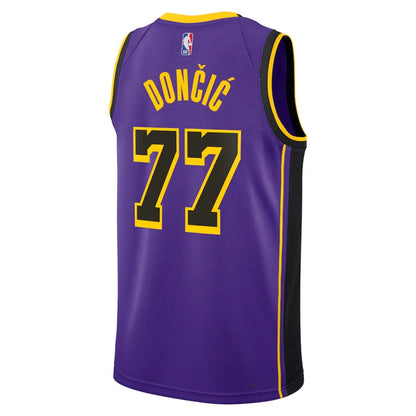 Los Angeles Lakers 2024/25 Luka Dončić #77 Away Jersey