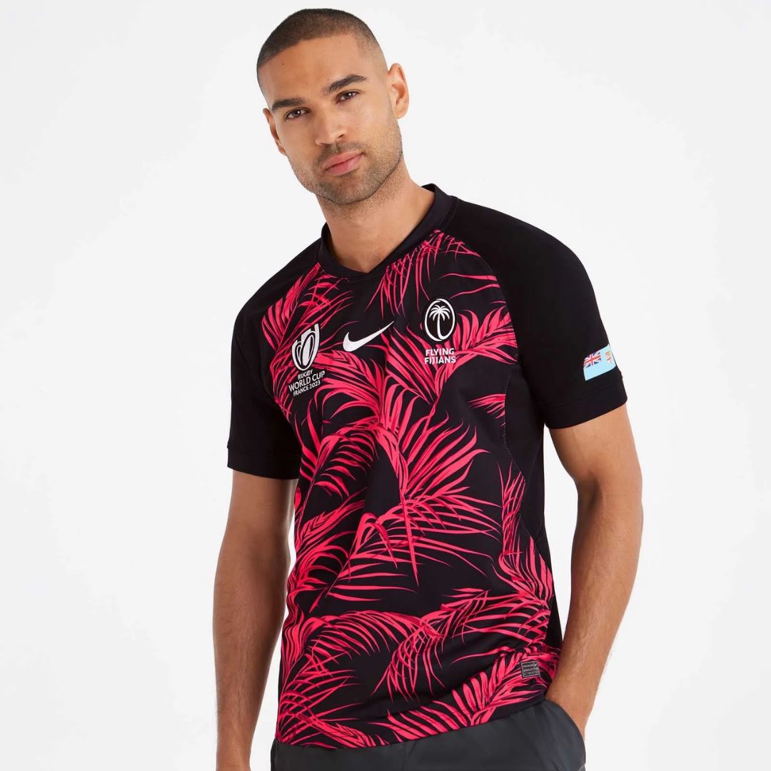 Fiji 2023 Rugby World Cup Away Stadium Jersey Shirt