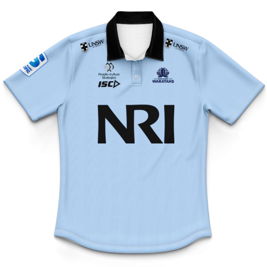 NSW Waratahs 2025 Kids Polo Shirt