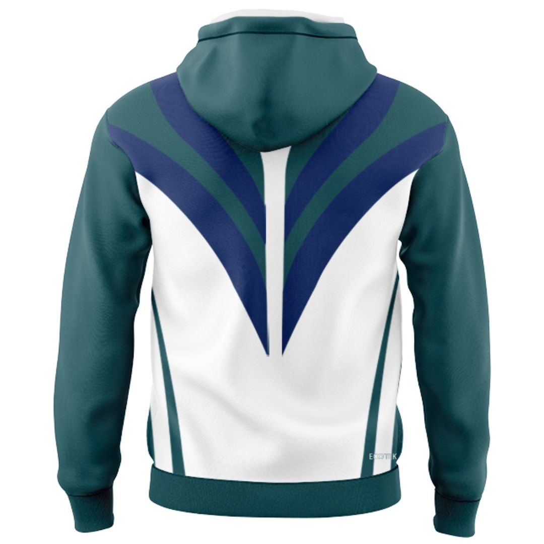 New Zealand Warriors 2025 Dear Warrior Training Hoodie with Zipper