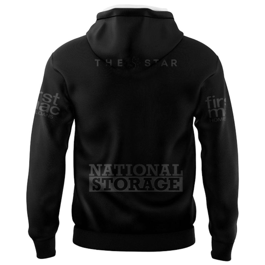 Brisbane Broncos 2025 Black Hoodie