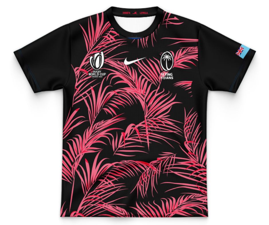 Fiji 2023 Rugby World Cup Away Stadium Kids Jersey