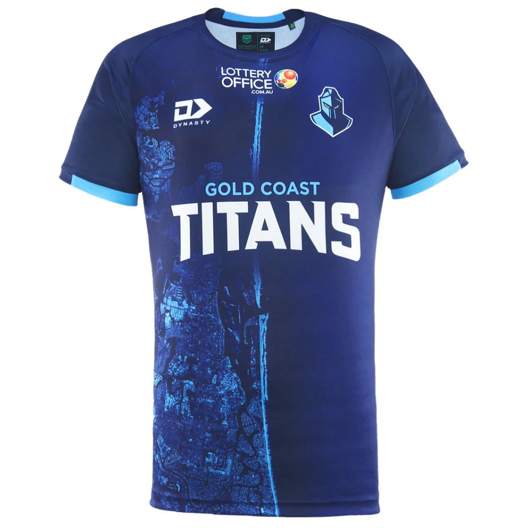 Gold Coast Titans 2025 Warm Up Shirt