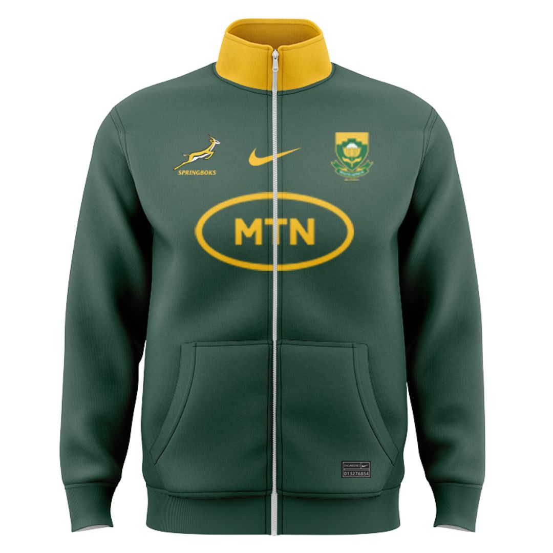 South Africa Springboks 2024 Home Jacket with Zipper