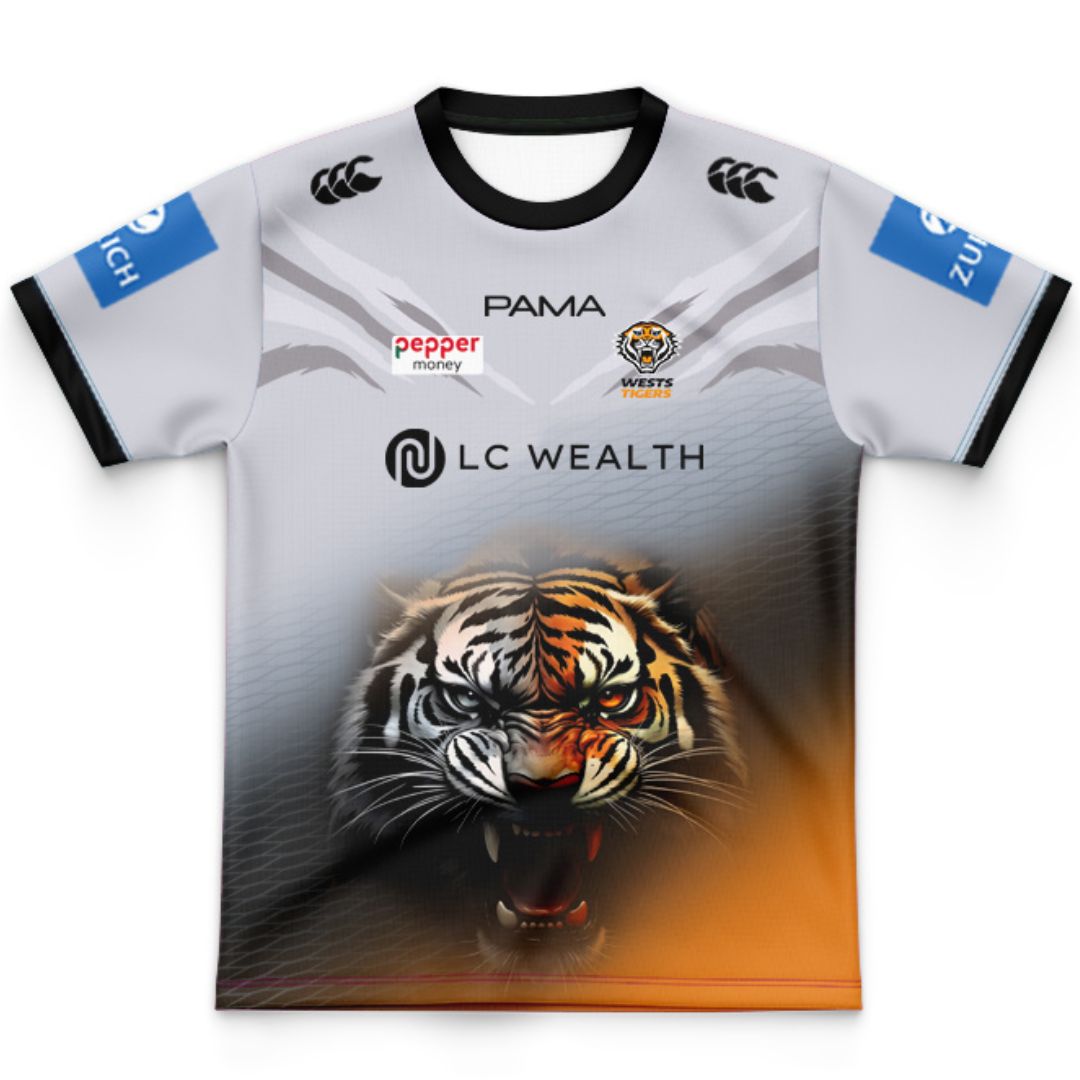 Wests Tigers 2026 Kids Coaches Jersey
